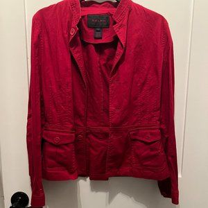 Ralph Lauren red jacket